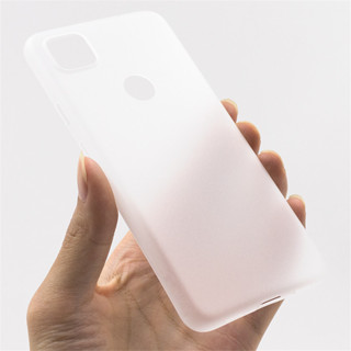 เคสโทรศัพท์มือถือ แบบบางพิเศษ เนื้อแมตต์ สําหรับ Google Pixel 4A 5G