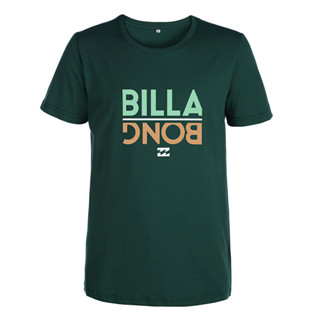 เสื้อยืดลําลอง ผ้าฝ้าย แขนสั้น พิมพ์ลาย Billabong สไตล์สตรีท แฟชั่นฤดูร้อน สําหรับผู้ชาย สินค้าพร้อมส่ง