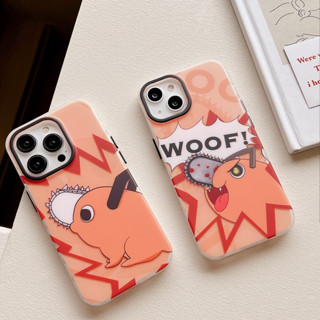 ใหม่ เคสโทรศัพท์มือถือ ฟิล์มสองด้าน ลายเลื่อยยนต์ Pochita สําหรับ iPhone14promax 14pro 13promax 12promax 11