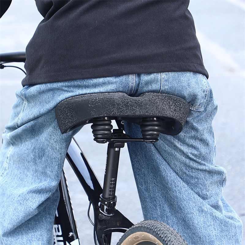 WEST BIKING อานเบาะนั่ง 33 ซม ยืดหยุ่นสูง อุปกรณ์เสริม สําหรับจักรยานเสือภูเขา — صورة 8