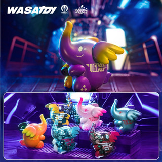 ฟิกเกอร์ Mecha Wazzup LAMTOYS Little Elephant Semi-Mechanical Series Mystery Box ของเล่นสําหรับเด็ก