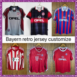 เสื้อกีฬาแขนสั้น ลายทีมชาติฟุตบอล Gaopin 1995/2014 Bayern Munich ชุดเหย้า