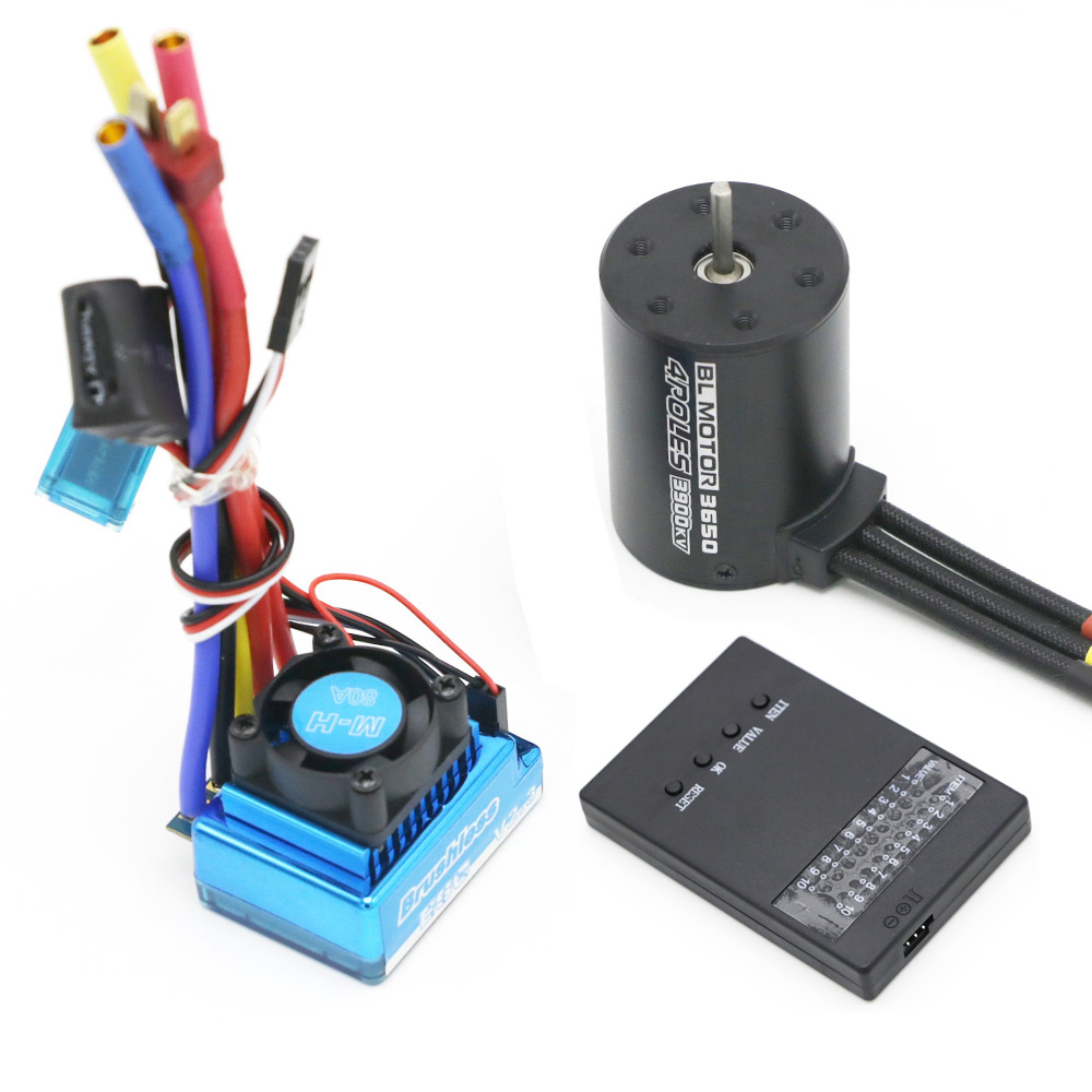 มอเตอร์ไร้แปรงถ่าน 3650 3900KV และกันน้ํา 25A 35A 45A 60A 80A 120A ESC พร้อมโปรแกรมคอมโบ สําหรับรถบังคับ เรือบังคับ