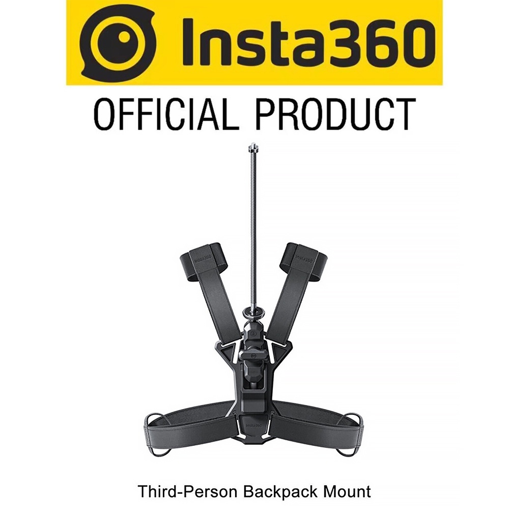 เมาท์ยึดกระเป๋าเป้สะพายหลัง ของแท้ สําหรับ Insta360 Third-Person Insta360 Ace Pro Ace X3 ONE X ONE X2 ONE R ONE RS