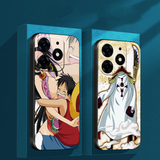 One Piece Luffy เคสโทรศัพท์ Tecno Spark 10C 10 Pro 4G KI7 เคสโทรศัพท์ TPU นุ่มซิลิโคนสีดำ Frosted 53