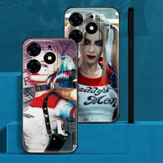 Movie clown jack cartoon เคสโทรศัพท์ Tecno Spark 10C 10 Pro 4G KI7 เคสโทรศัพท์ TPU นุ่มซิลิโคนสีดำ Frosted 48