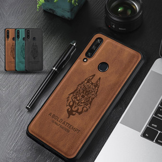 เคสโทรศัพท์หนังแกะ TPU แบบนิ่ม กันกระแทก สําหรับ Huawei Y6P