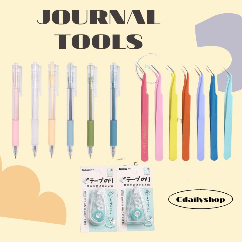 Cdaily|แหนบปากกา สําหรับเหลาปากกา และกาว