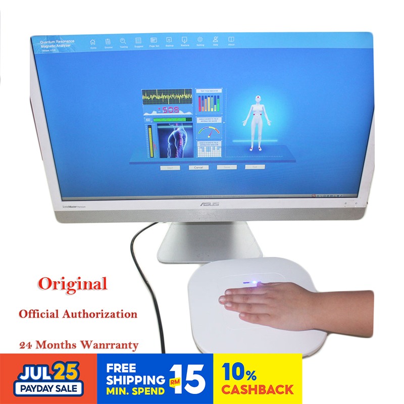 ใหม่ QMR-998 Quantum Resonance Magnetic Analyzer ชุด Hand Touch Quantum Body Analyzer 52 รายงาน 10th