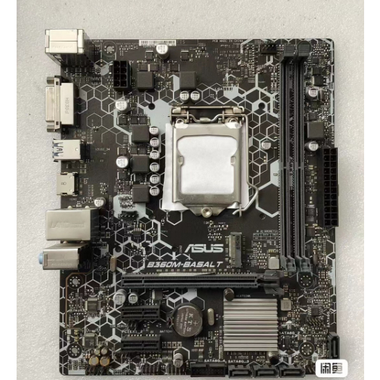 B360M-BASALT ใช้เดสก์ท็อป Intel B360 B360M DDR4 เมนบอร์ด LGA 1151 8TH 9TH CPU