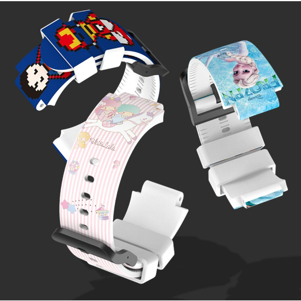 Imoo สายนาฬิกาข้อมือ ซิลิโคนนิ่ม  imoo Z7 Z1 Z2  Z5 Z6 สาย Imoo สายนาฬิกา watch KID ลายการ์ตูนน่ารัก แบบเปลี่ยน สําหรับเด็ก
