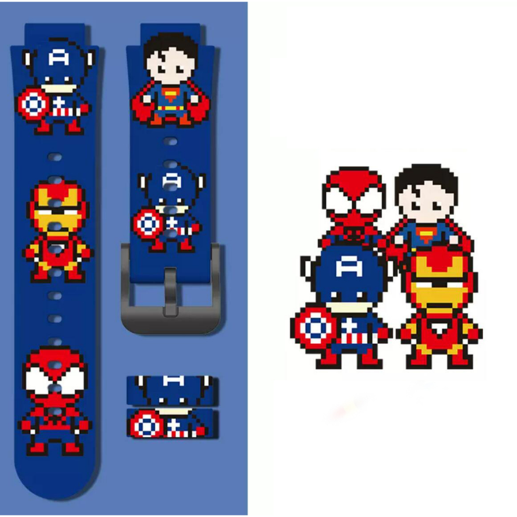 Imoo สายนาฬิกาข้อมือ ซิลิโคนนิ่ม  imoo Z7 Z1 Z2  Z5 Z6 สาย Imoo สายนาฬิกา watch KID ลายการ์ตูนน่ารัก แบบเปลี่ยน สําหรับเด็ก