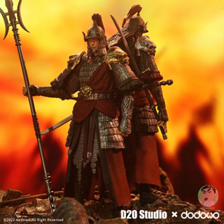 D20 X dodowo Chinese warrior Action Figure