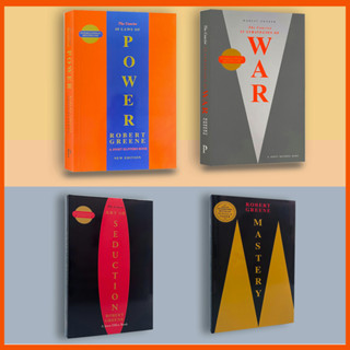 Robert Greene Books Collection หนังสือกลยุทธ์ The Concise 48 Laws of Power The Concise Art of Seduction Mastery The Concise 33 Strategies of War [Paperback]