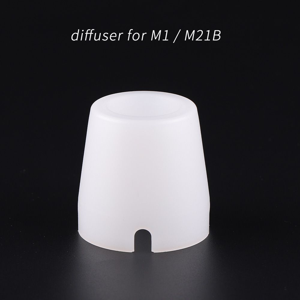 Flashlihgt Diffuser พลาสติกสีขาวสําหรับ Convoy M1 M21B ไฟฉาย