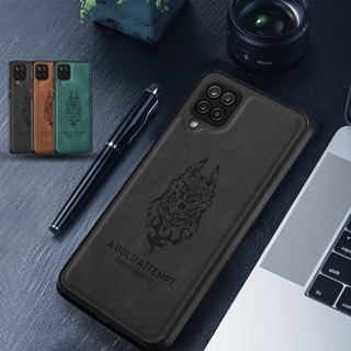 เคสโทรศัพท์หนังแกะ TPU แบบนิ่ม กันกระแทก สําหรับ Samsung Galaxy A12 M12