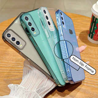 เคสใส แบบนิ่ม สําหรับ Vivo Y17 Y15 Y12 U3X U10