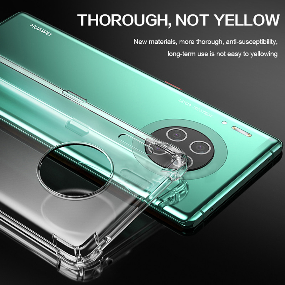 เคส Huawei Nova 10 9 8 8i 7 7i Pro SE Y90 Y70 Y60 5T 5i 4 4e 3i 3e 2 2i เคสโทรศัพท์ซิลิโคน TPU ใส แบบนิ่ม บาง กันกระแทก  Samsung Transparent Cover Case Thin Soft TPU Silicone Bumper Shockproof Clear Phone Cases