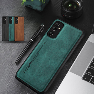 เคสโทรศัพท์หนัง TPU แบบนิ่ม กันกระแทก หรูหรา สําหรับ Samsung Galaxy A14 4G A14 5G