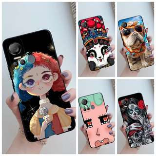 เคสโทรศัพท์มือถือ ซิลิโคนนิ่ม TPU ลายการ์ตูนน่ารัก แฟชั่น สําหรับ Itel Vision 5 S663LC Itel Vision 5 Vision5