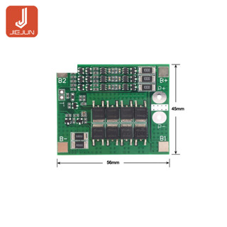 3s 25A li-ion 18650 bms pcm บอร์ดป้องกันแบตเตอรี่ bms pcm พร้อมสมดุล สําหรับโมดูลแบตเตอรี่ li-ion lipo DIY