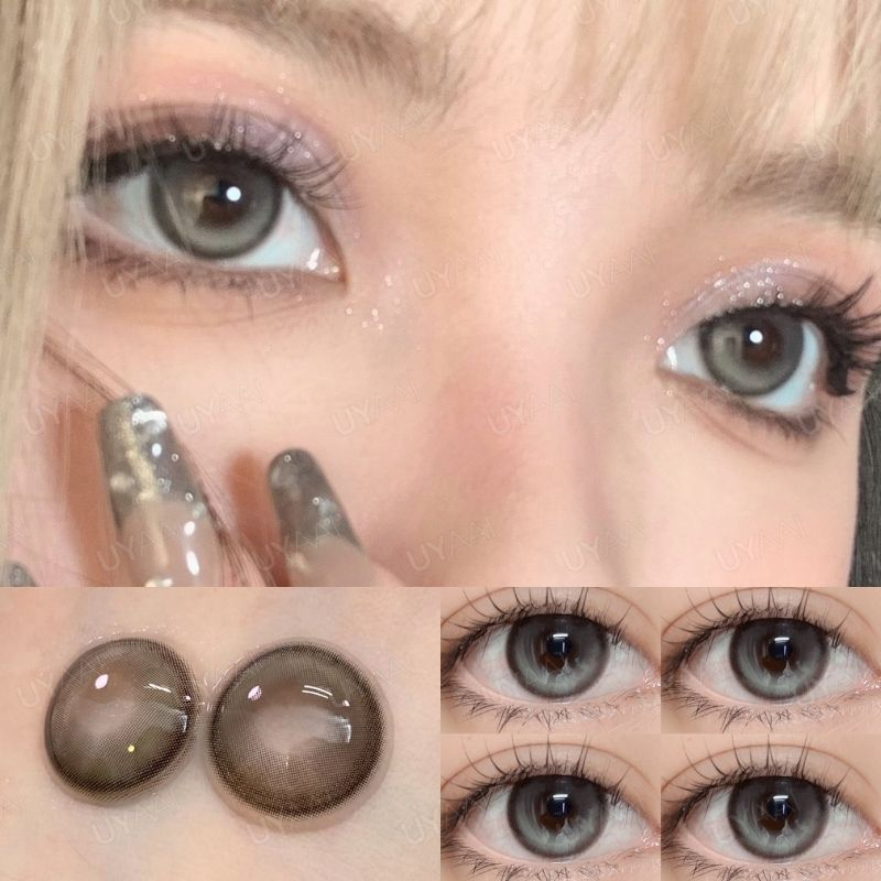 UYAAI x FRESHLADY คอนแทคเลนส์ สีเทา K4 14.5 มม.