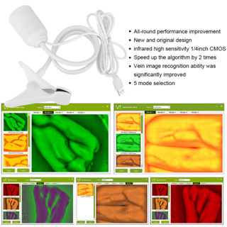 เครื่องค้นหา Vein Viewer แบบมีไฟสําหรับเด็กและผู้ใหญ่