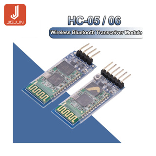 Hc-05 HC-06 Master-Slave 6Pin4Pin โมดูลผ่านอนุกรมบลูทูธไร้สาย สําหรับ Arduino