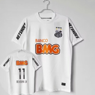 เสื้อยืด ลายทีมชาติฟุตบอล Gaopin 2012/2013 season Barlona Santos ชุดเหย้า