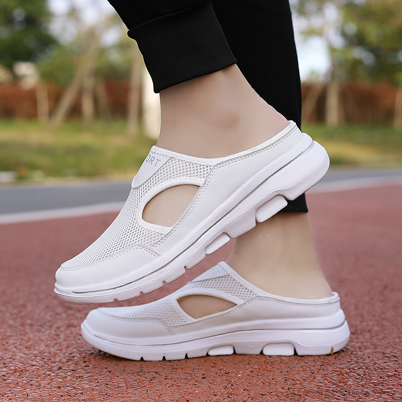 Size35~48 รองเท้าผ้าใบเปิดส้นผู้หญิง  46 47 45