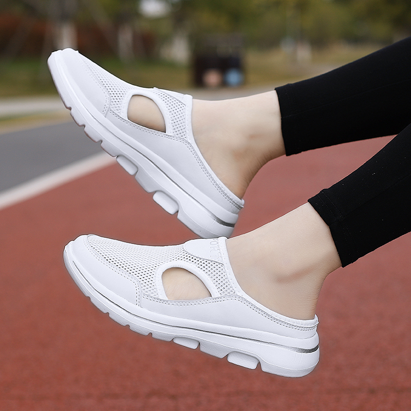 Size35~48 รองเท้าผ้าใบเปิดส้นผู้หญิง  46 47 45