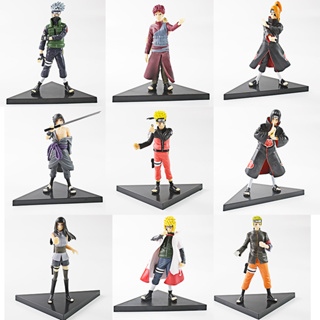 โมเดลฟิกเกอร์ PVC รูป Naruto Hyuga Hinata Uzumaki Naruto Sasuke Pein Namikaze Minato Gaara Uchiha Itachi Deidara Kakashi 12 สไตล์ ของเล่นสําหรับเด็ก