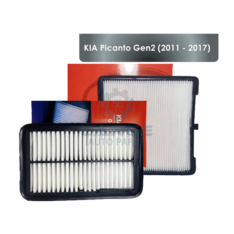 Hyundai i10 07-13, HB20 19-, KIA Picanto 11-17, Morning 11-, ไส้กรองอากาศ, ไส้กรองห้องโดยสาร, 28113-