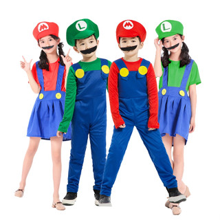 ชุดเสื้อผ้า Super Mario สําหรับเด็ก