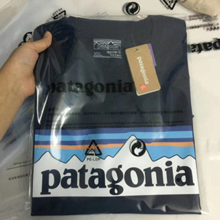 เสื้อยืด ผ้าฝ้าย พิมพ์ลาย PATAGONIA สไตล์คลาสสิก สําหรับผู้ชาย และผู้หญิง