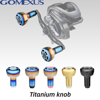 Gomexus 【T30】ลูกบิดไทเทเนียม น้ําหนักเบา 30 มม. สําหรับรอกตกปลา Shimano Sephia Daiwa Catalina Steez Ryobi Ap TA30