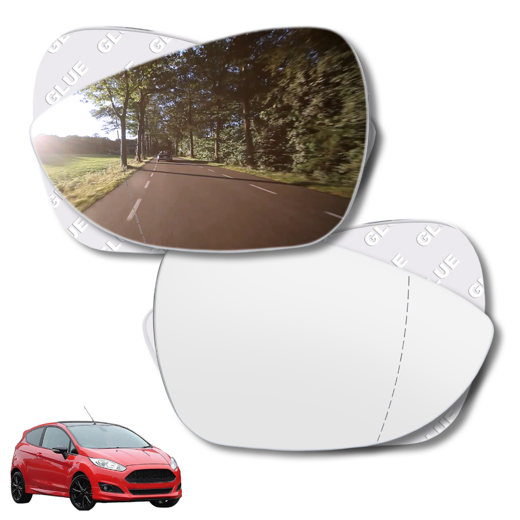 กระจกมองหลัง ไม่มีแผ่นความร้อน มุมกว้าง สําหรับ Ford Fiesta 2008 2009-2017 B-Max 2012+