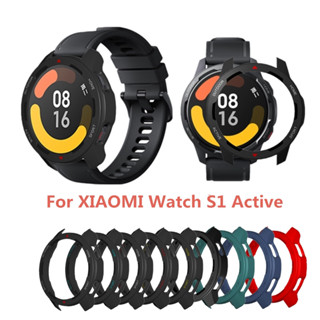 สําหรับ Xiaomi mi Watch S1 Active Color 2 PC เคสแฟชั่น แบบบาง กรอบแข็ง เคสกันชน