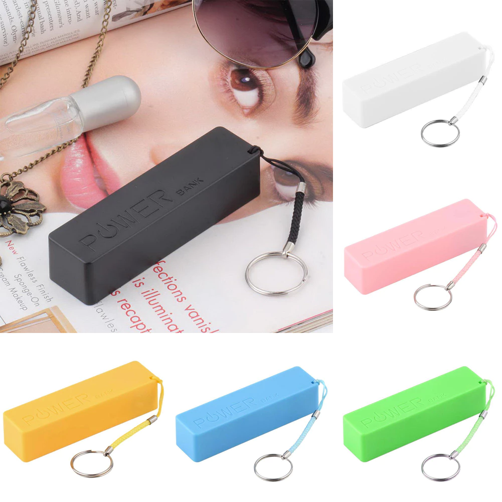 Vivi เคสแบตเตอรี่สํารอง แบบพกพา USB สําหรับ 1x18650 DIY