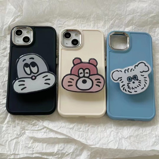 เคสโทรศัพท์มือถือ Tpu แบบนิ่ม ลายการ์ตูนสัตว์ สําหรับ iPhone 12Pro 13Pro 14 14promax 14pro 11