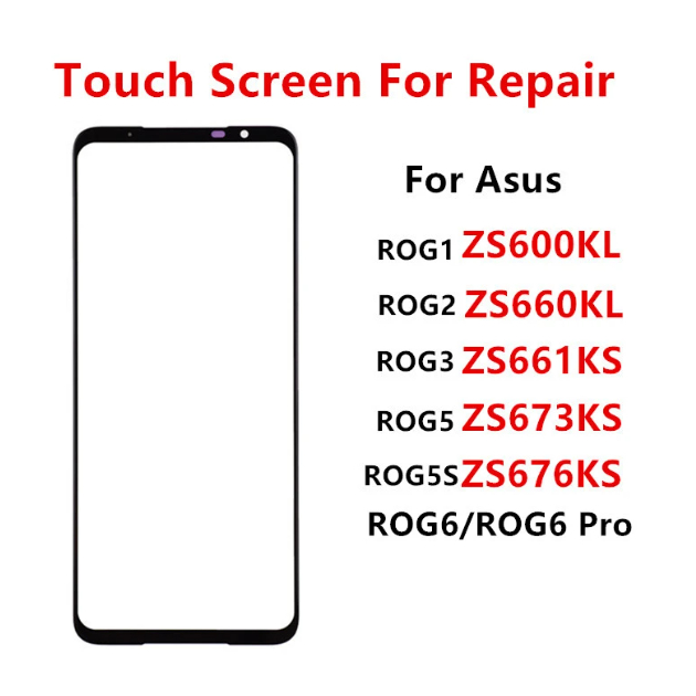 อะไหล่หน้าจอสัมผัส LCD สําหรับ Asus ROG Phone 6 Pro 5 5S 3 2 1 ZS673KS ZS676KS ZS661KS ZS660KL