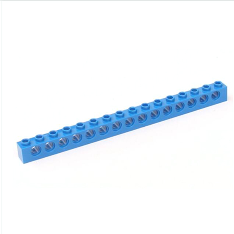 10PCS ชิ้นส่วนทางเทคนิคอิฐ 1x16 หลุม 15 Pin Beam คลาสสิก MOC มอเตอร์ Crane 3703 Wedo 2.0 Building Blocks อุปกรณ์เสริมของเล่น - รูปที่ 6