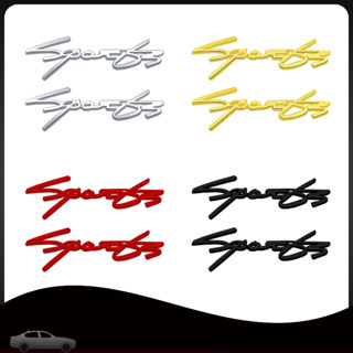 สติกเกอร์ตราสัญลักษณ์โครเมี่ยม สีดํา สีแดง สีทอง สําหรับติดตกแต่งรถยนต์ Toyota Honda