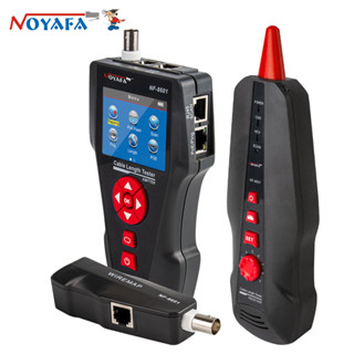 Noyafa NF-8601 เครื่องทดสอบสายเคเบิลเครือข่าย POE PING LAN RJ45 UTP STP