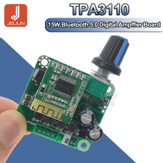 บอร์ดโมดูลขยายเสียงสเตอริโอดิจิทัล บลูทูธ 5.0 4.2 TPA3110 15W+15W 12V-24V สําหรับลําโพง USB ลําโพงพกพา