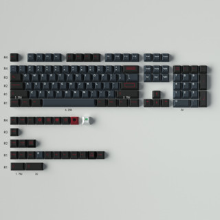 Pbt ปุ่มกดคีย์บอร์ด 129 คีย์ GMK Clone EVIL DOLCH DYE-SUB Cherry Profile สําหรับคีย์บอร์ดเล่นเกม