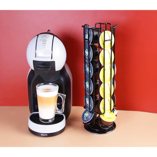 ฐานหมุน Nescafe Dolce Gusto 24 Pods ที่วางกาแฟแบบหมุนได้ขาตั้งแร็ค