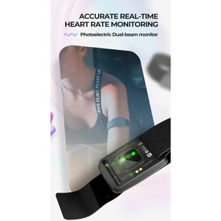 Magene H803 Sensor Armband Dual Mode ฟิตเนสกลางแจ้ง Bluetooth Ant Sensor พร้อมสายรัดแขน