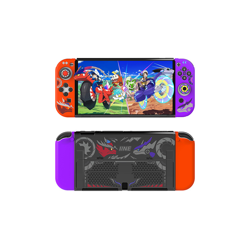 IINE Pokemon Scarlet & อุปกรณ์เสริมเกมสีม่วงสําหรับสวิตช์ Nintendo
