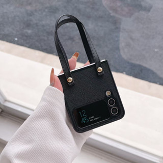 เคสโทรศัพท์มือถือ น้ําหนักเบา พับได้ กันกระแทก สําหรับ Samsung Z Flip3 Flip4 P50POCKET